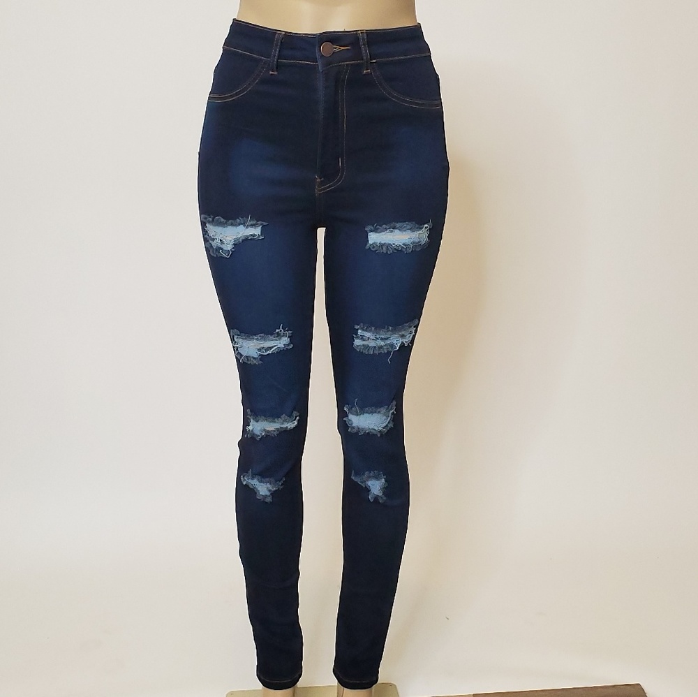 Dark Denim Hight Waisted